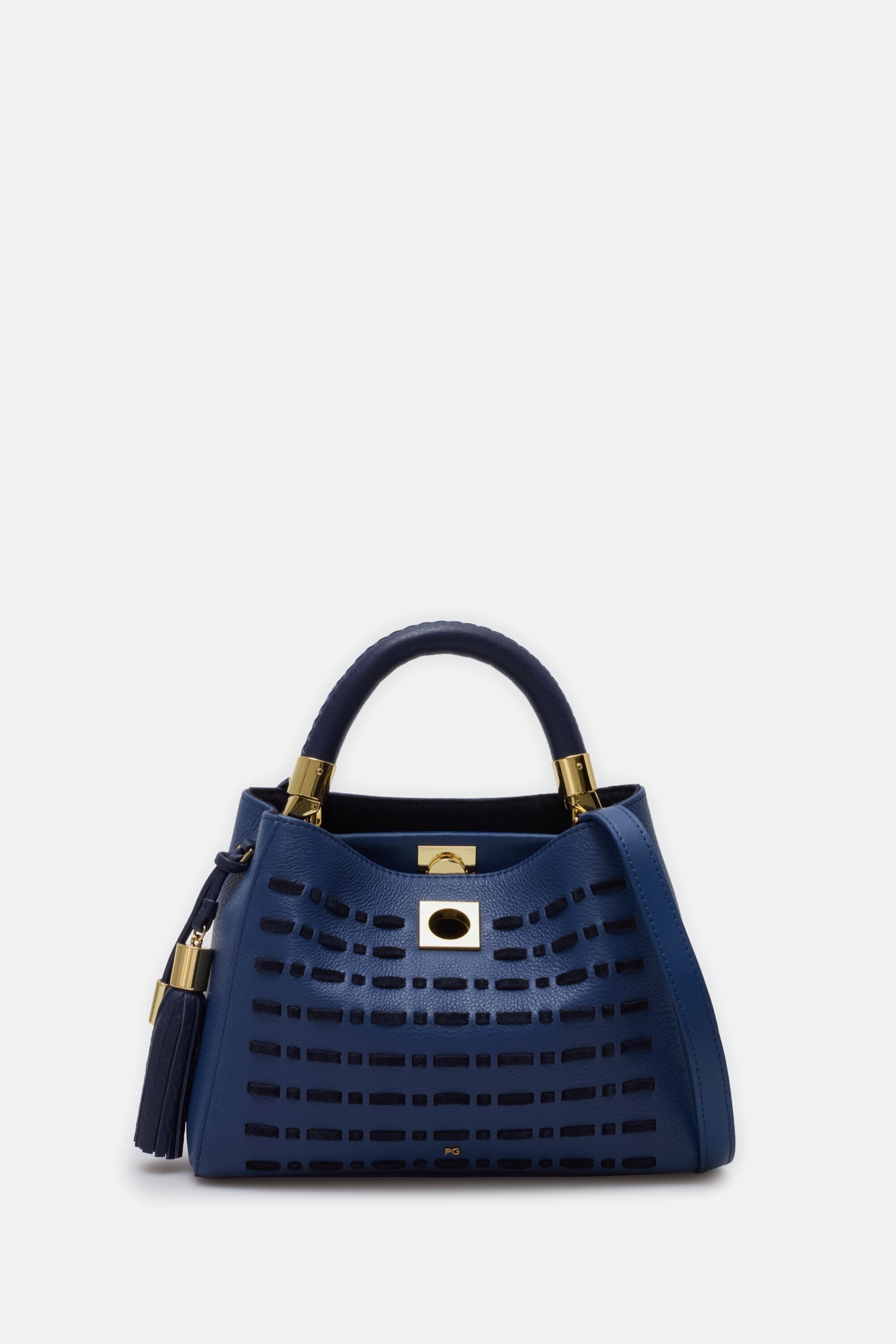 Samburu handbag denim blue - Purificacion Garcia United States