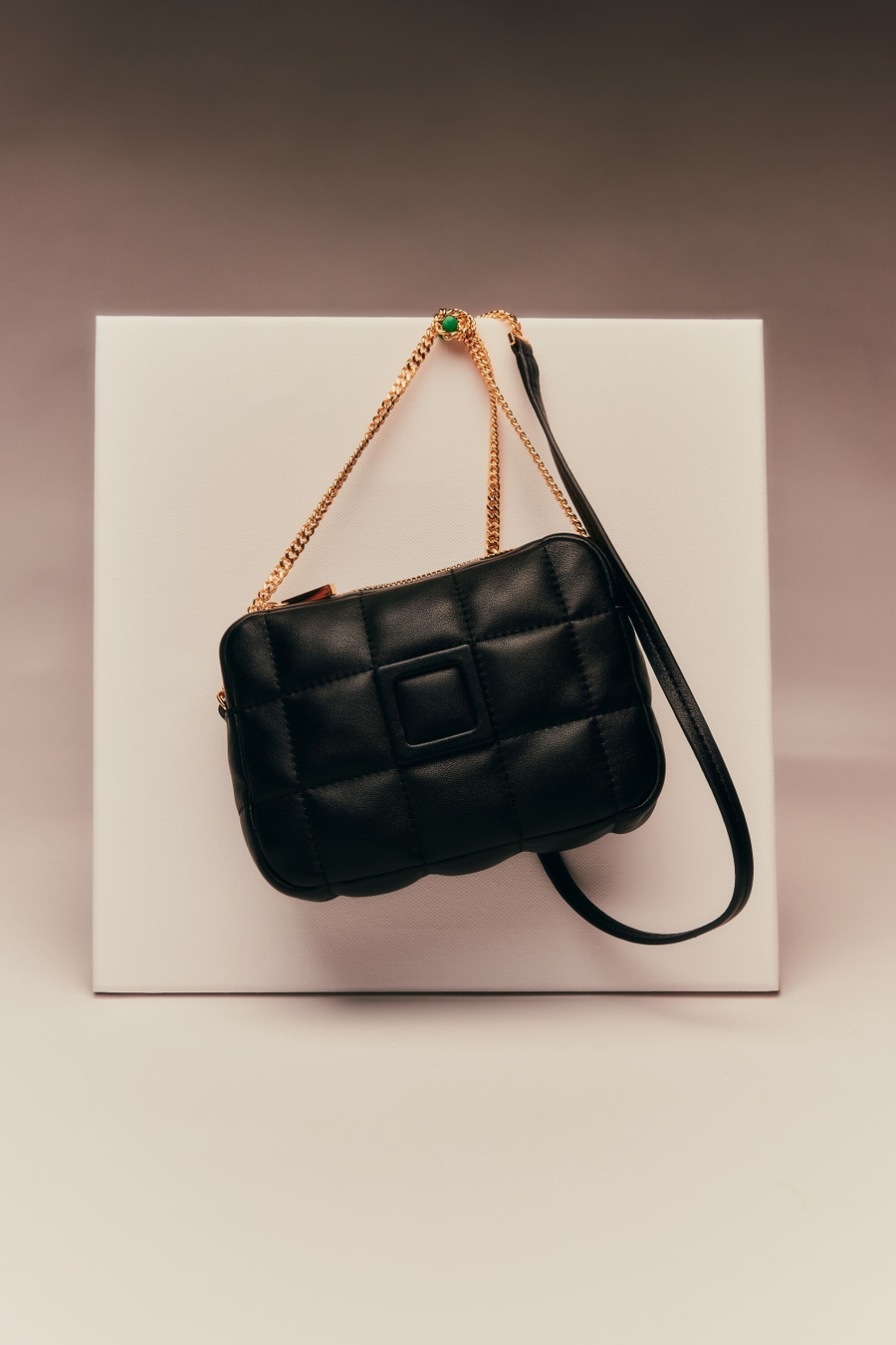 HOMENAJE ACOLCHADO SHOULDER BAG