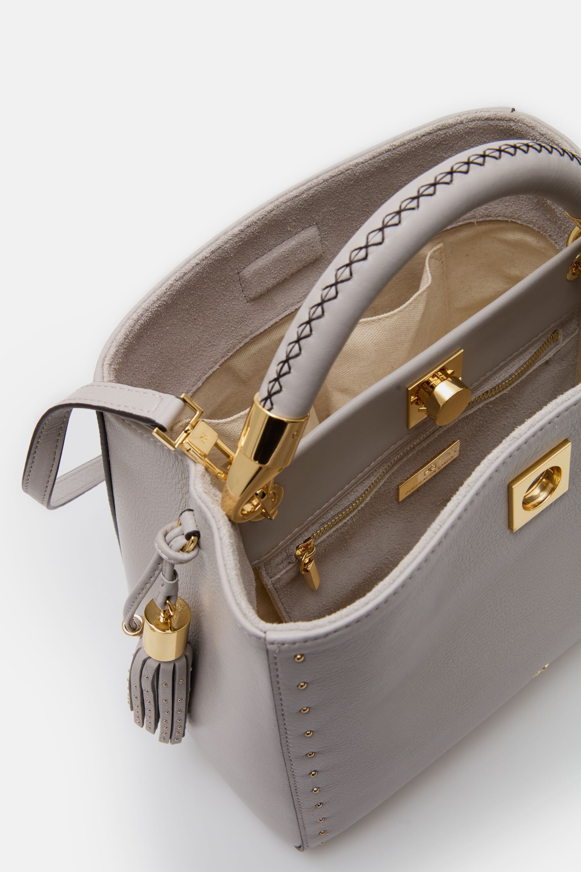 その他 puripuri Samburu handbag gray - Purificacion Garcia United States