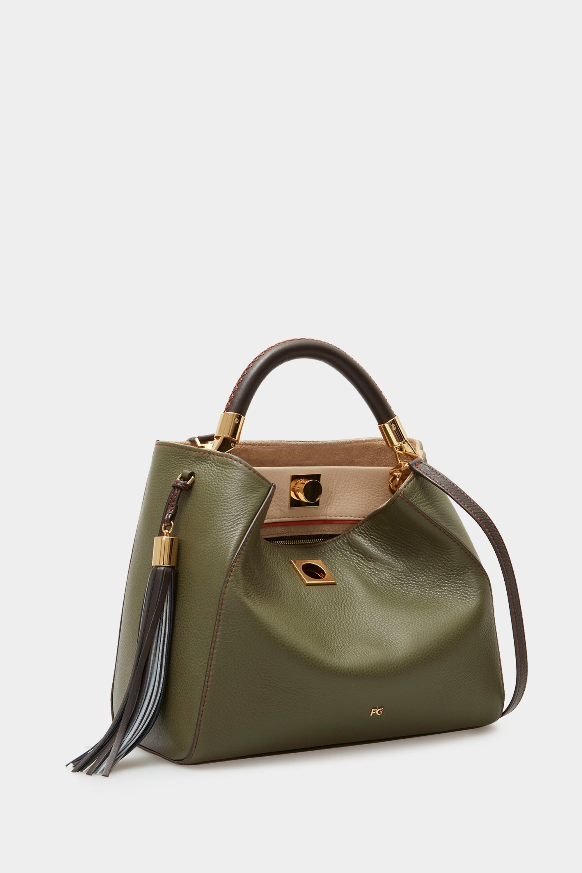 Samburu handbag khaki - Purificacion Garcia United States