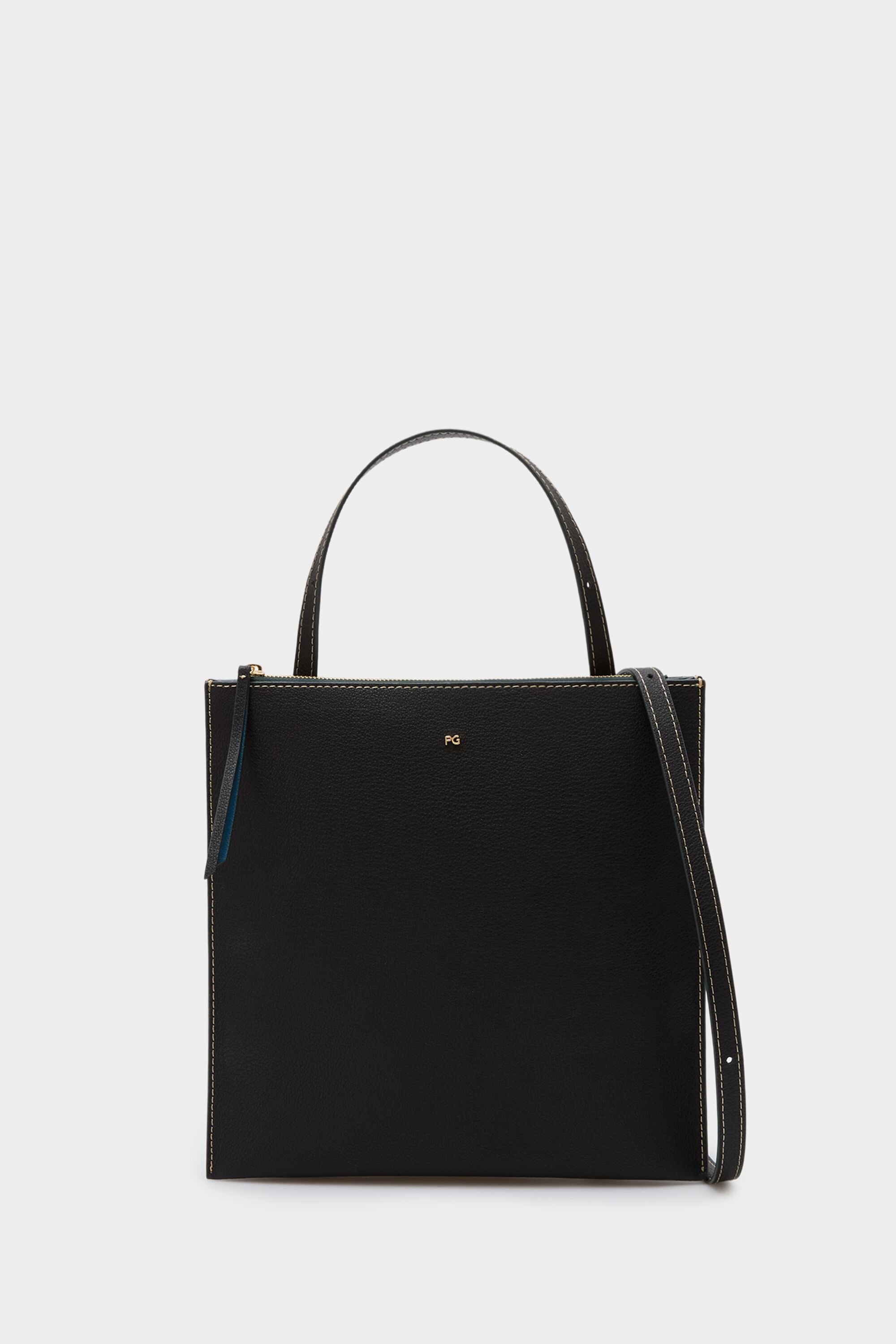 Tándem leather backpack black - Purificacion Garcia Luxembourg
