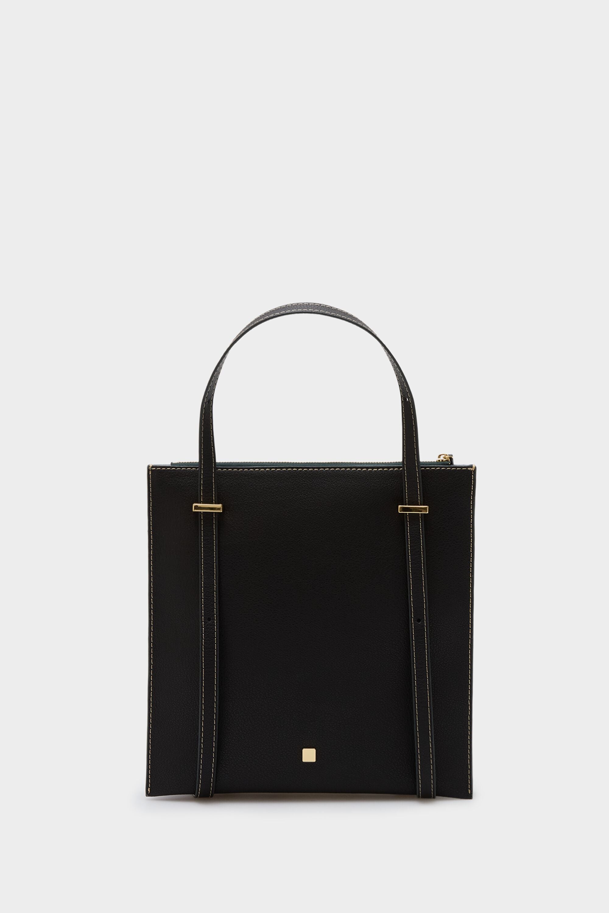 Tándem leather backpack black - Purificacion Garcia Luxembourg