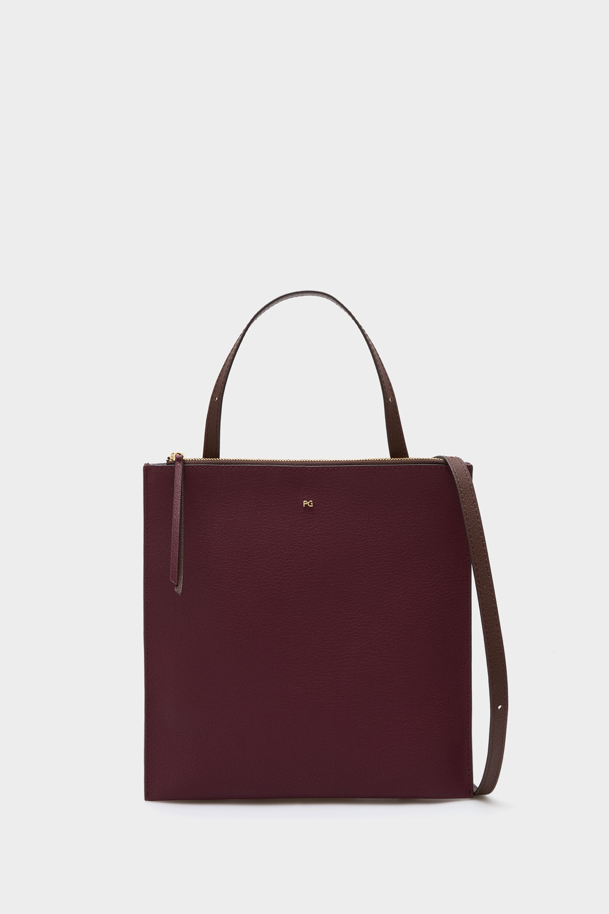 Tándem leather backpack