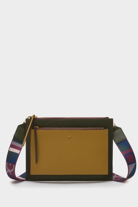 TÁNDEM DOUBLE CROSSBODY BAG