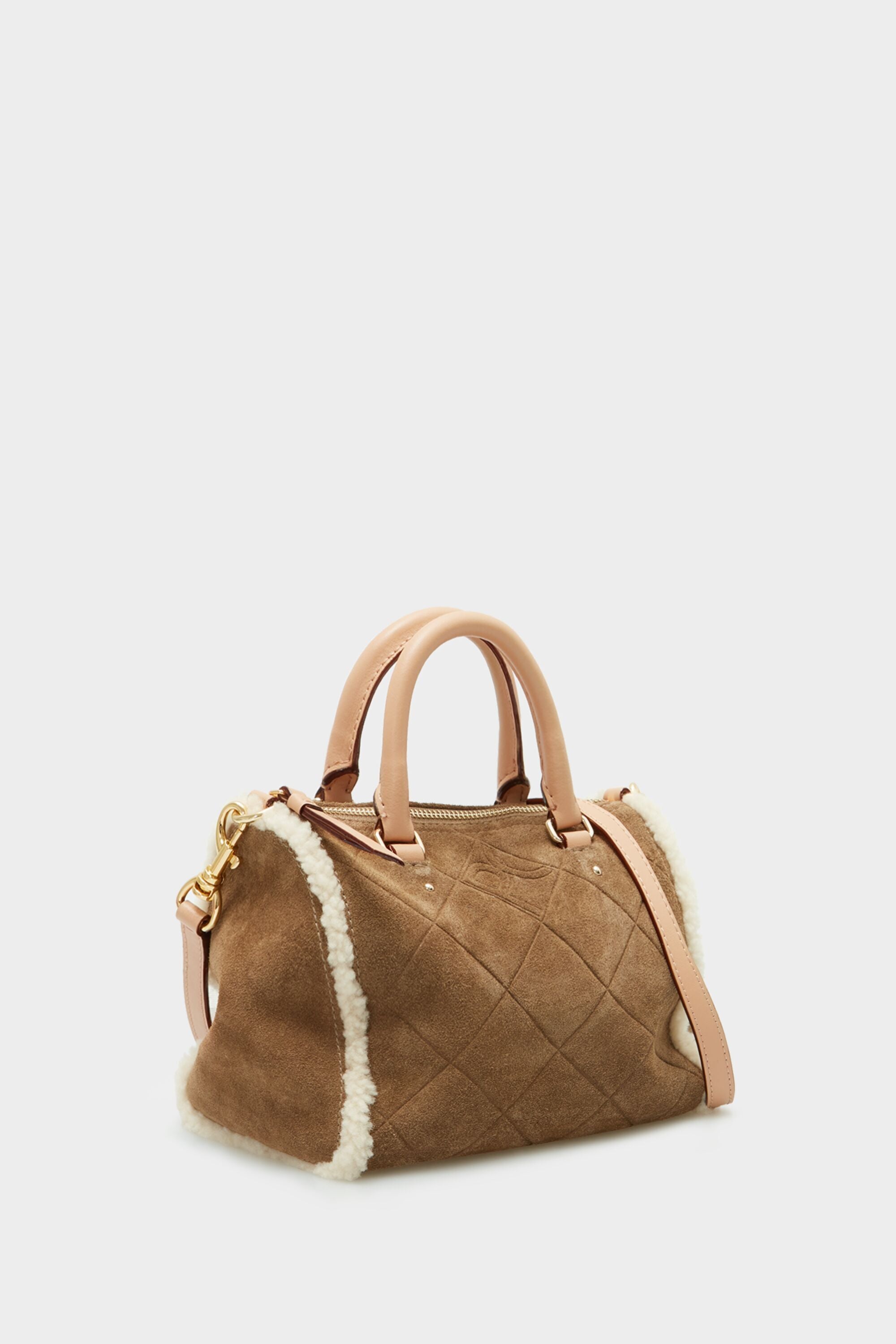 Louis Vuitton Teddy Monogram Shearling Speedy 25 Bandouliere