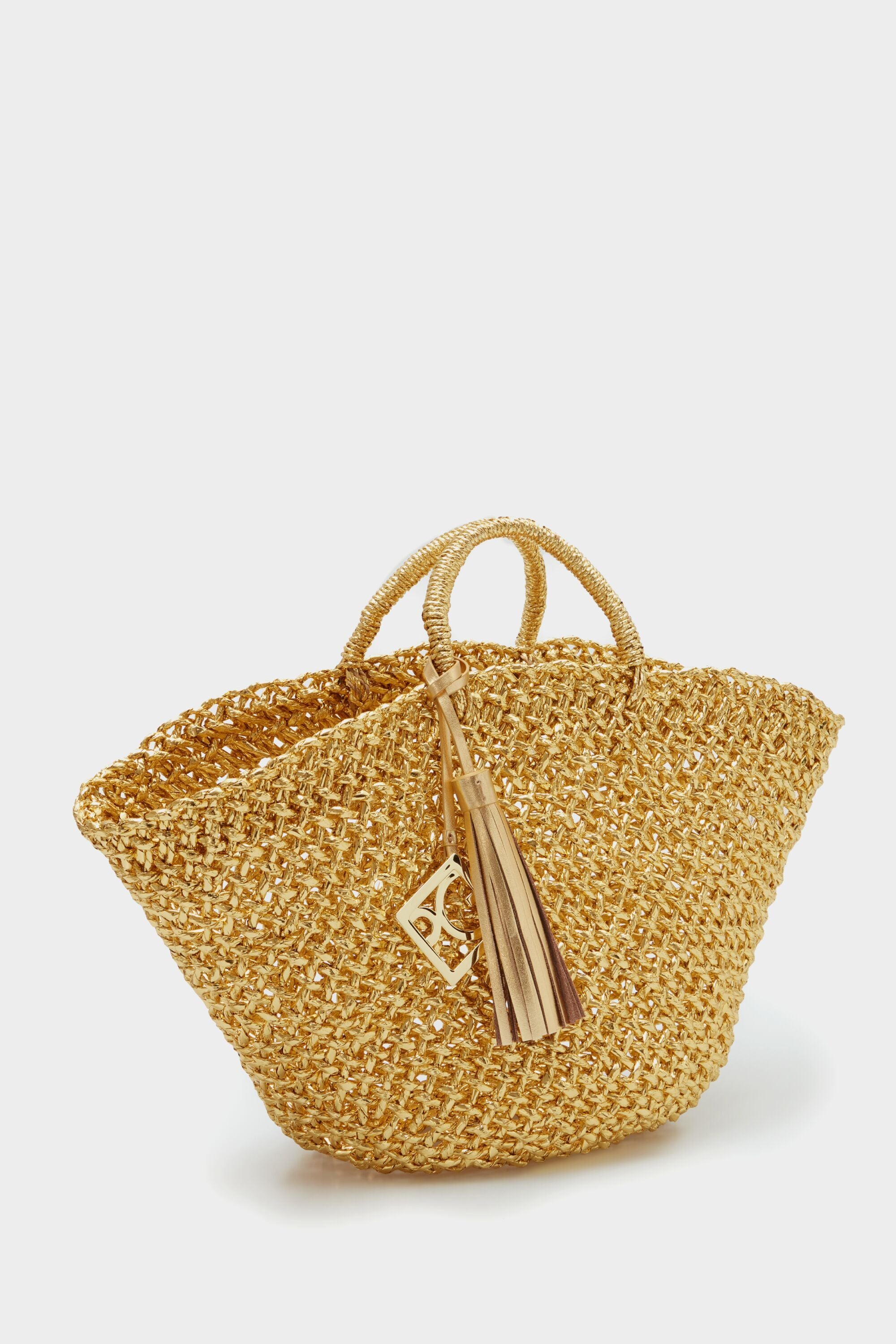 ★LE ABONNE★ RIA BAG_IVORY CAPAZO HANDBAG gold - Purificacion Garcia United States