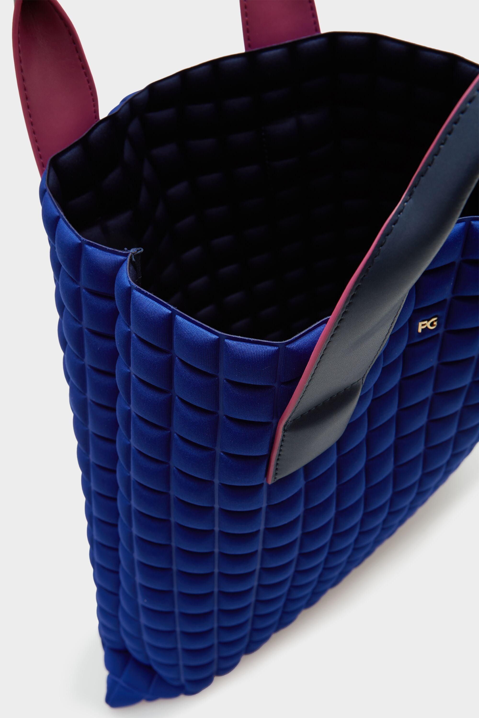 Choco PG handbag klein blue - Purificacion Garcia United States