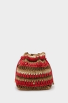 Homenaje Acolchado bucket bag