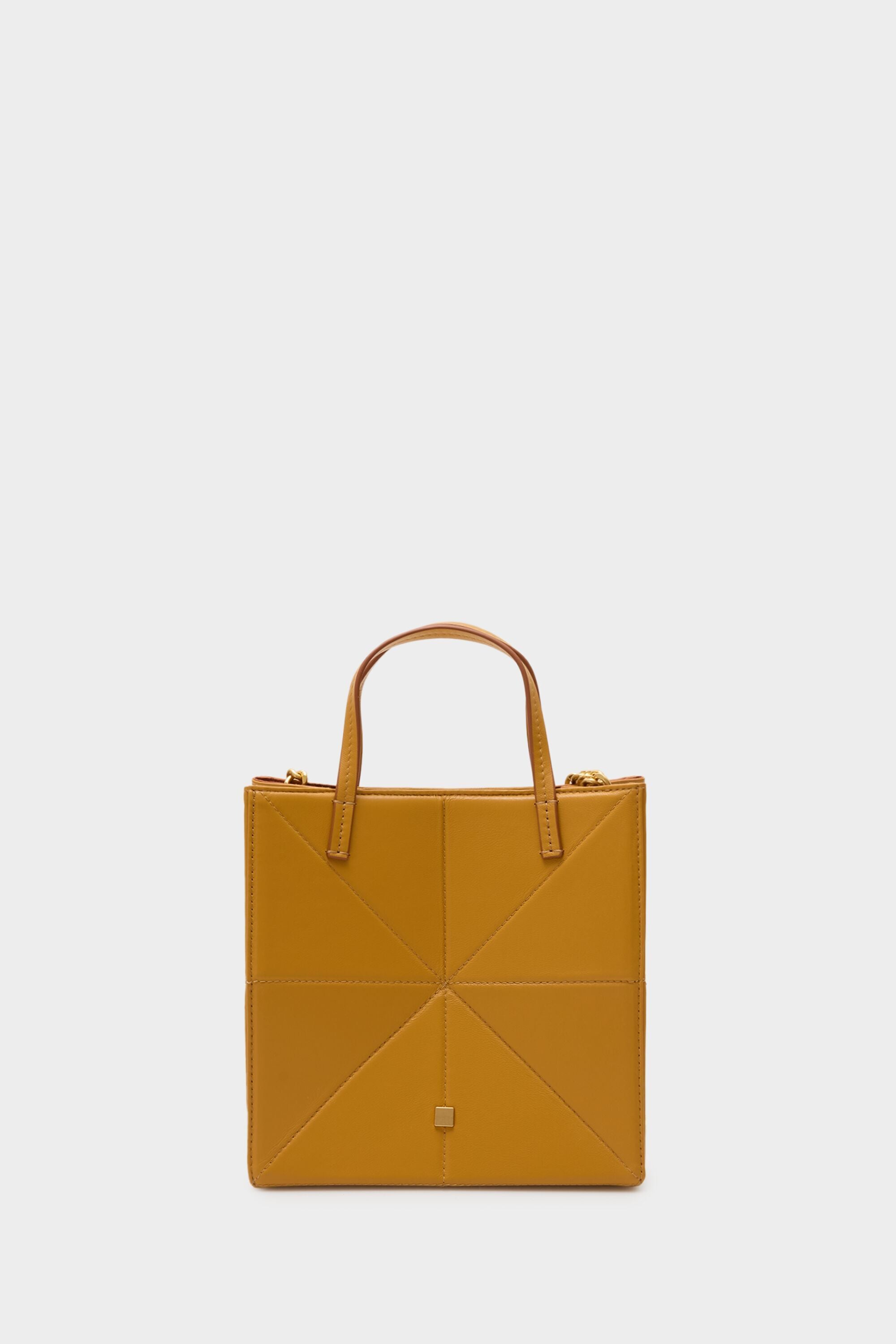 Origami crossbody bag ochre - Purificacion Garcia United States