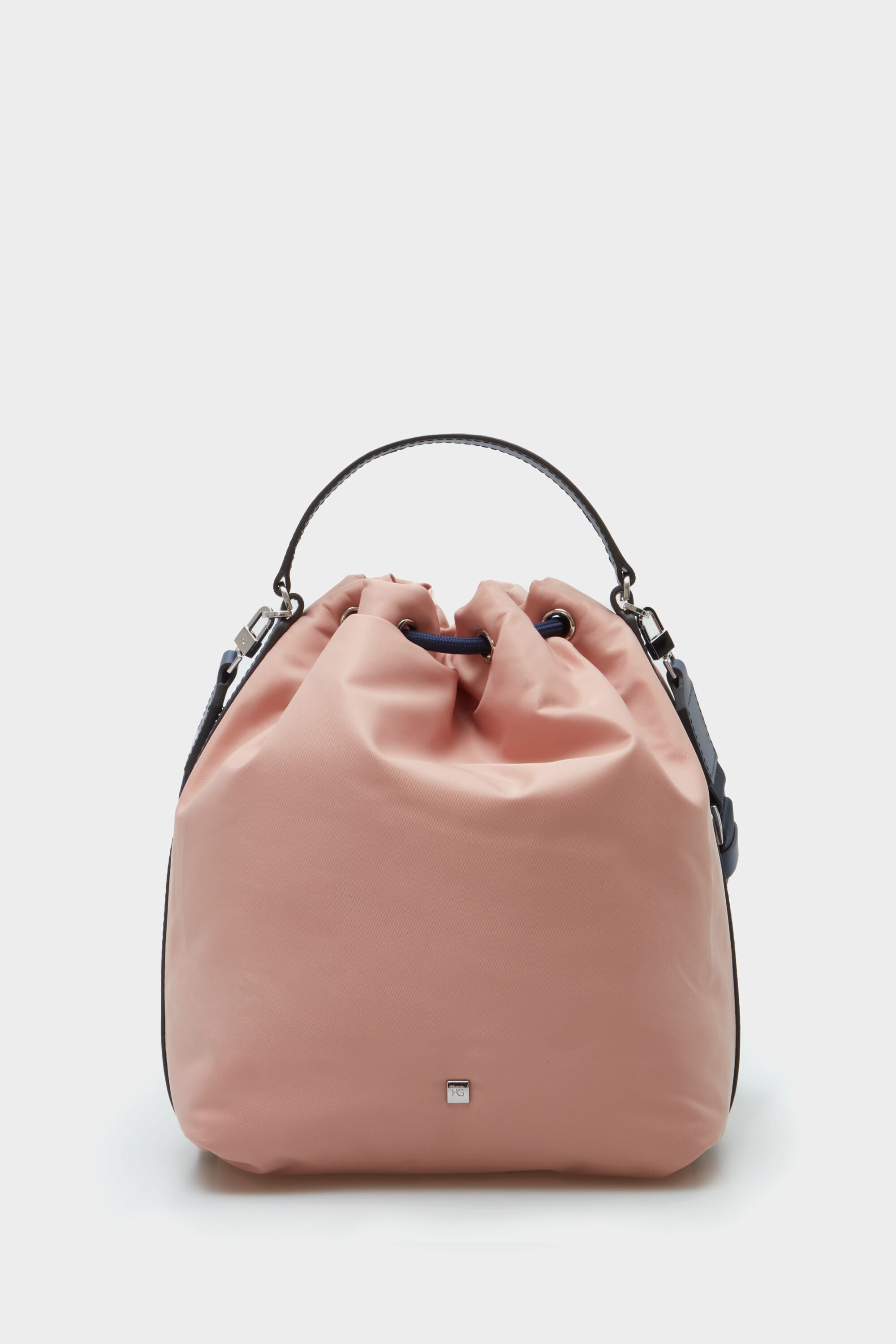 NYLON CROSSBODY BUCKET BAG peony - Purificacion Garcia