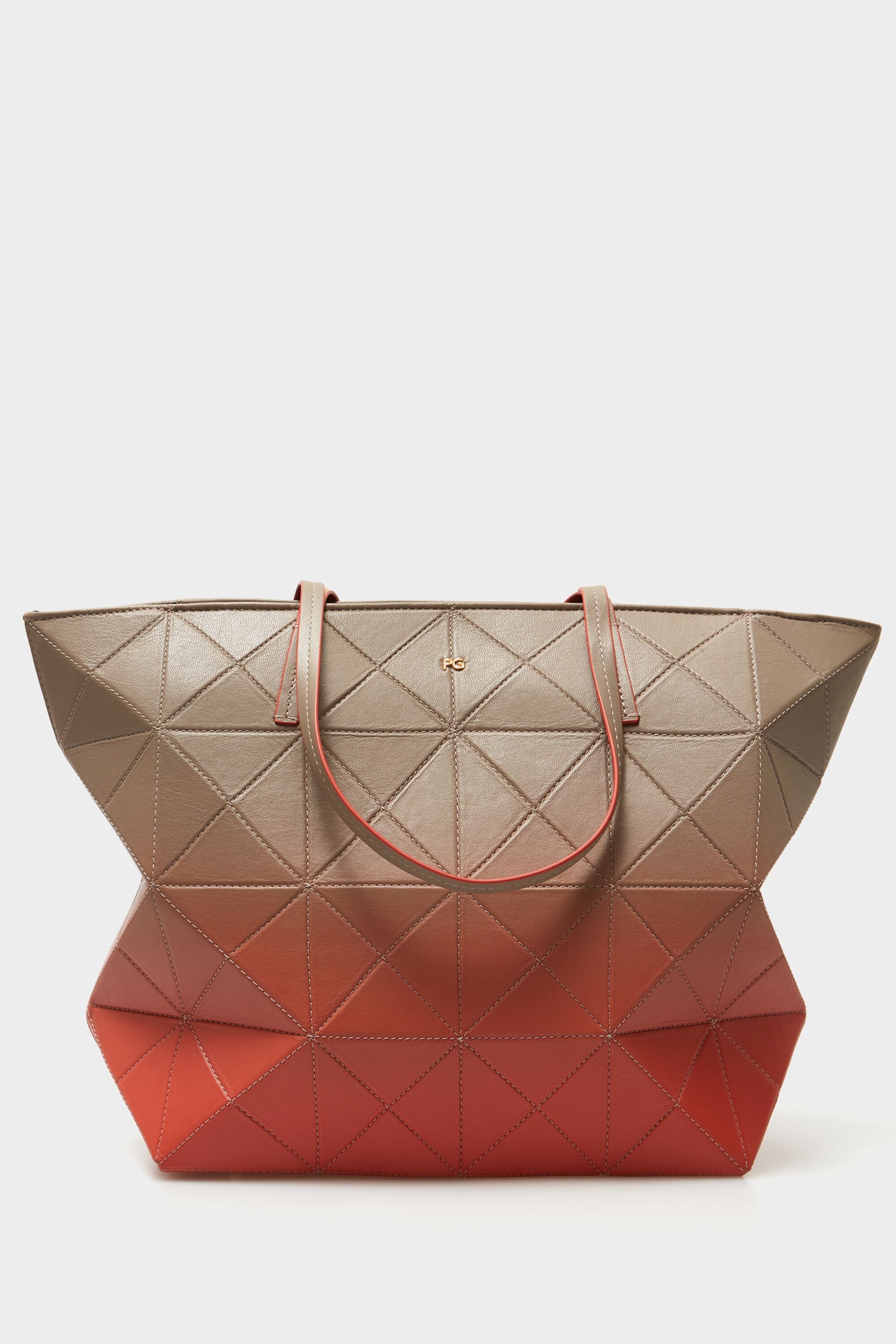 Bolso de hombro Origami cremallera