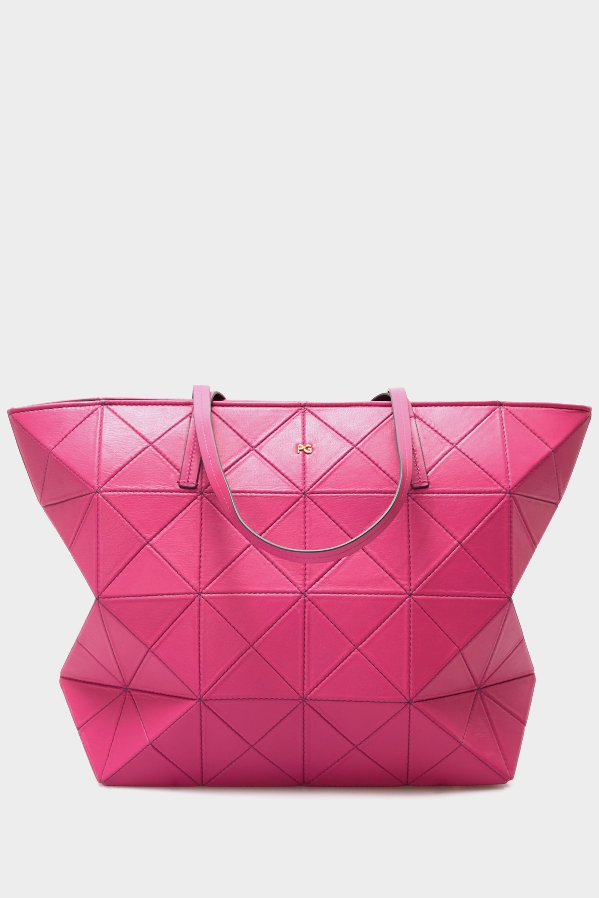 Origami zipped shoulder bag