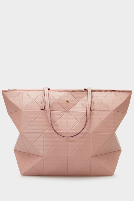 ORIGAMI ZIPPED SHOULDER BAG