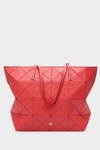 Origami zipped shoulder bag