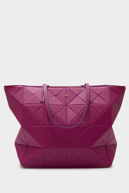 ORIGAMI ZIPPED SHOULDER BAG
