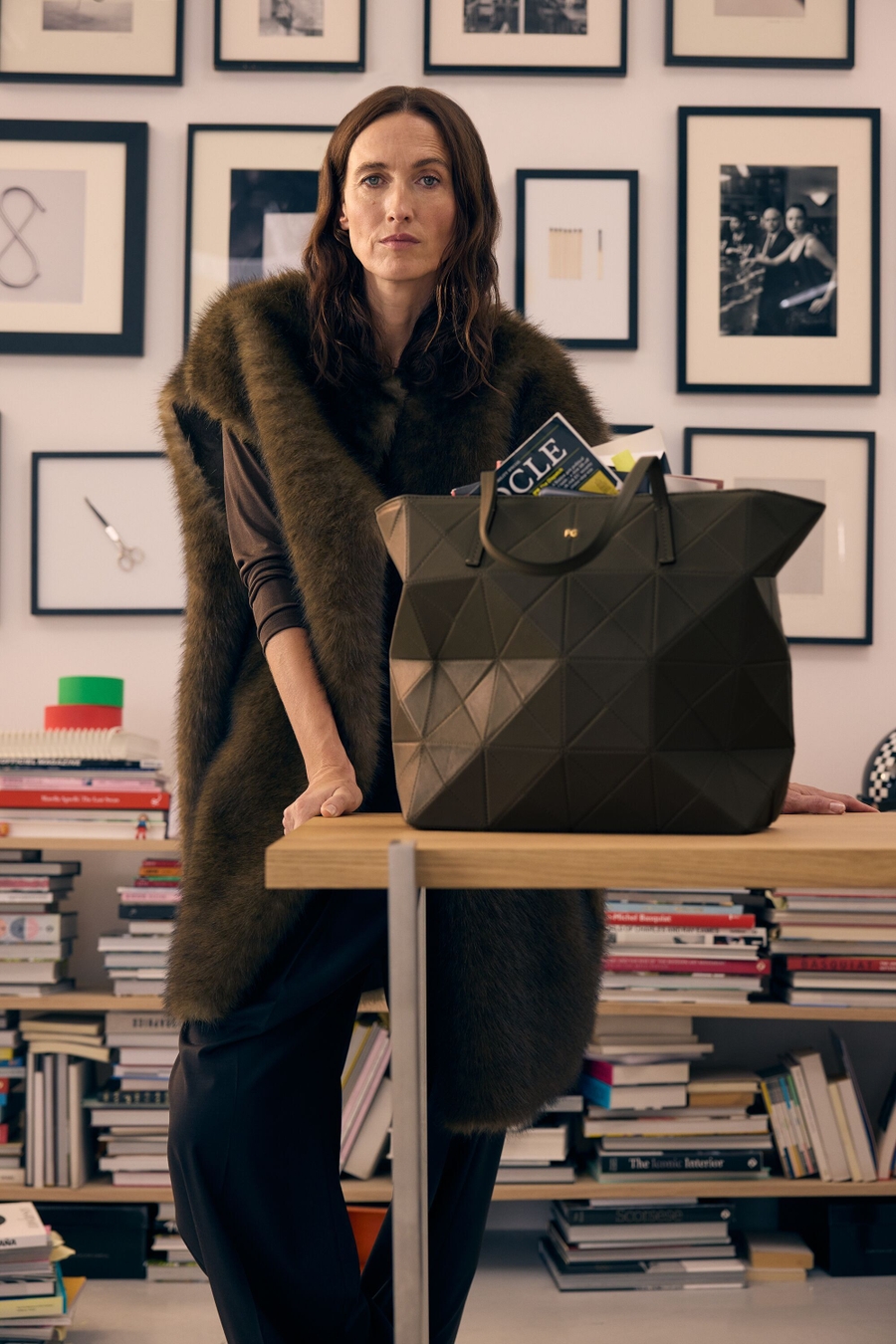 BOLSO DE HOMBRO ORIGAMI CREMALLERA