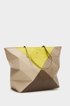 Origami zipped shoulder bag