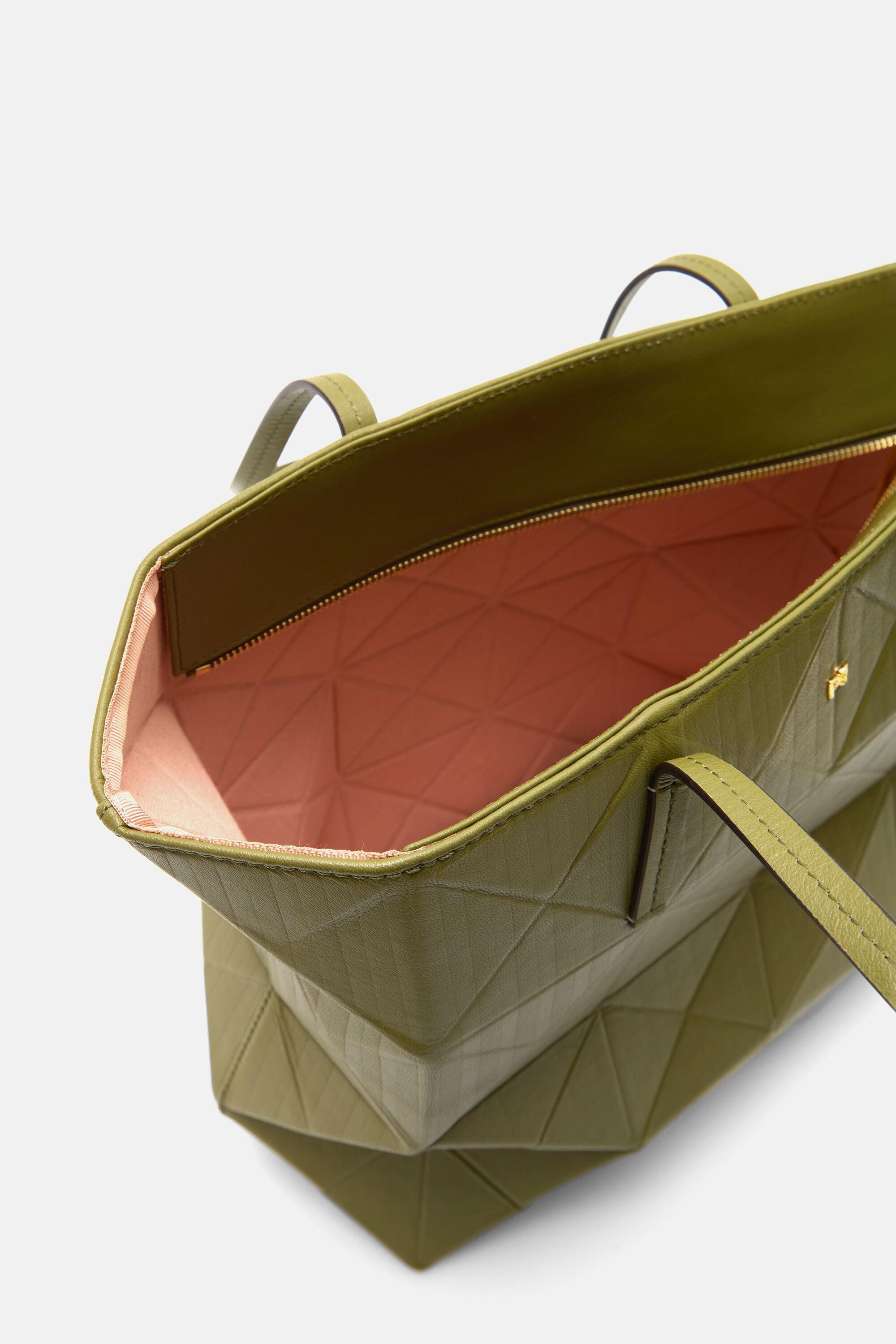 Purification Garcia ORIGAMI 本革トートバッグ　超美品 Origami Maxi shoulder bag black - Purificacion Garcia United States
