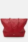 Origami zipped shoulder bag