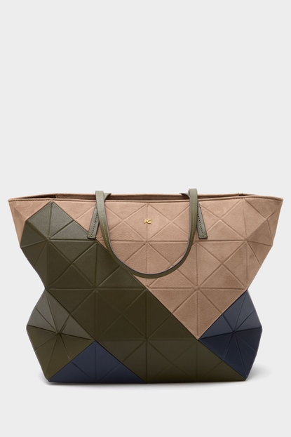 ORIGAMI ZIPPED SHOULDER BAG