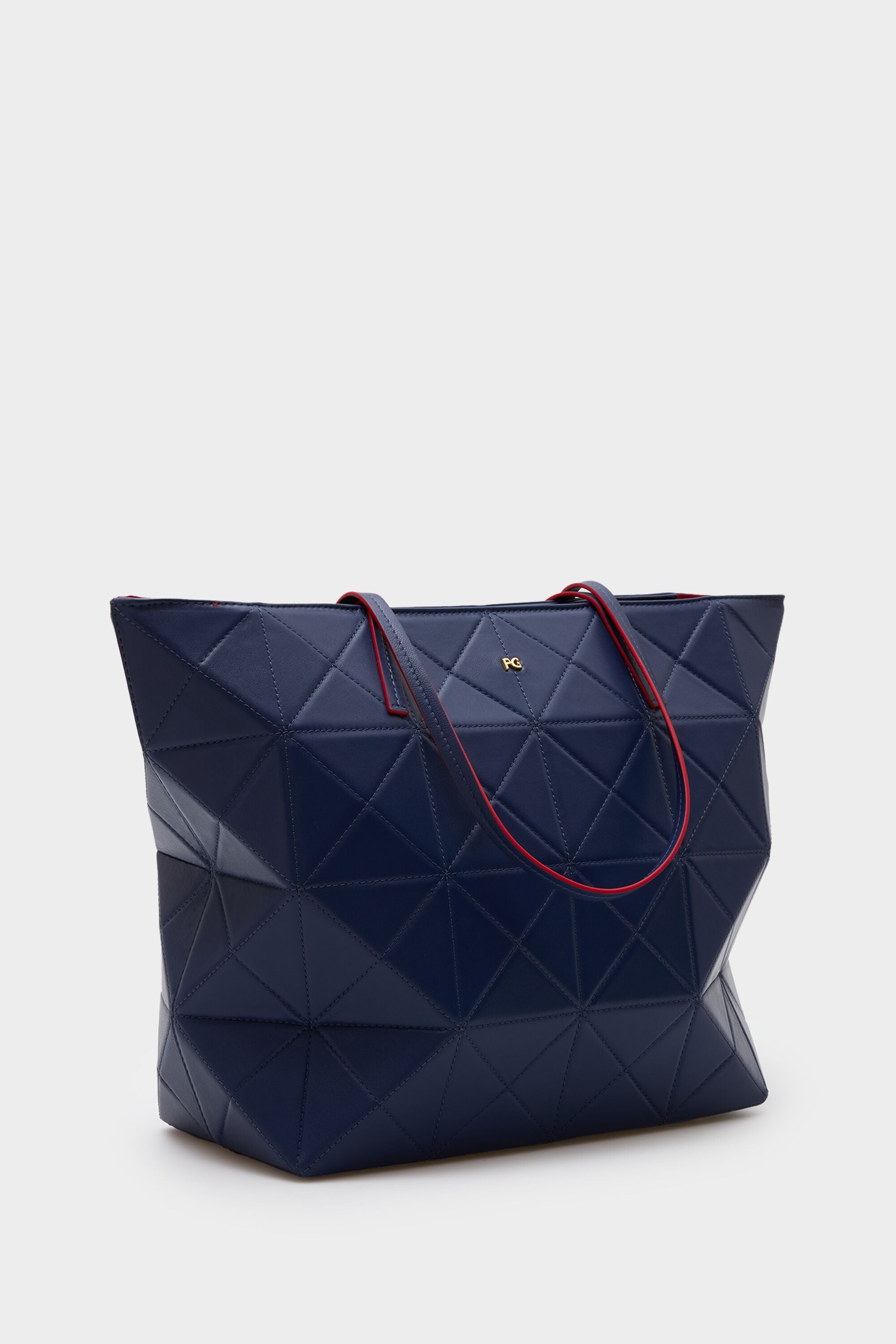 Purification Garcia ORIGAMI 本革トートバッグ　超美品 Origami zipped shoulder bag green - Purificacion Garcia United States