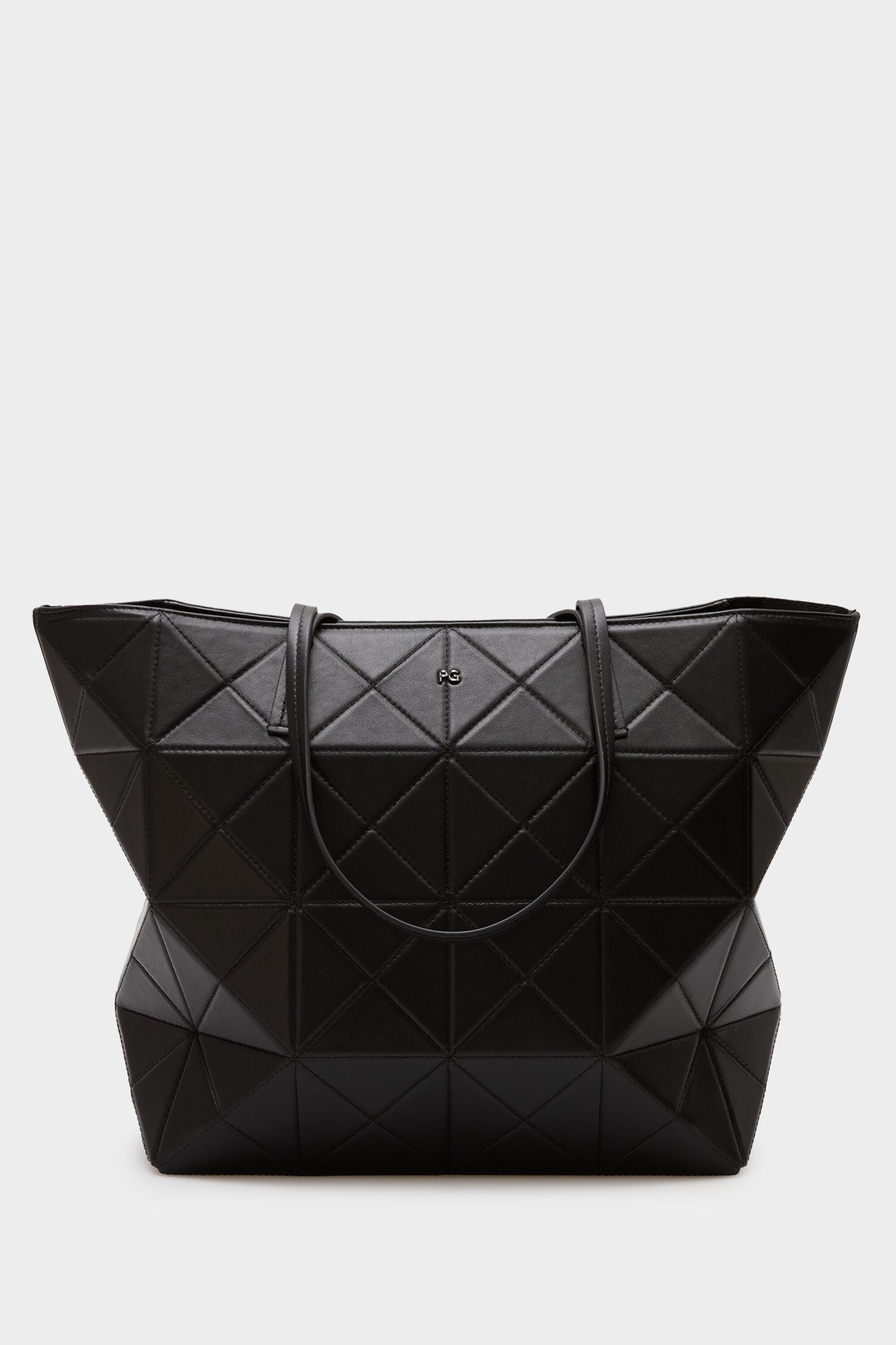 Origami zipped shoulder bag