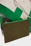 ORIGAMI ZIPPED SHOULDER BAG