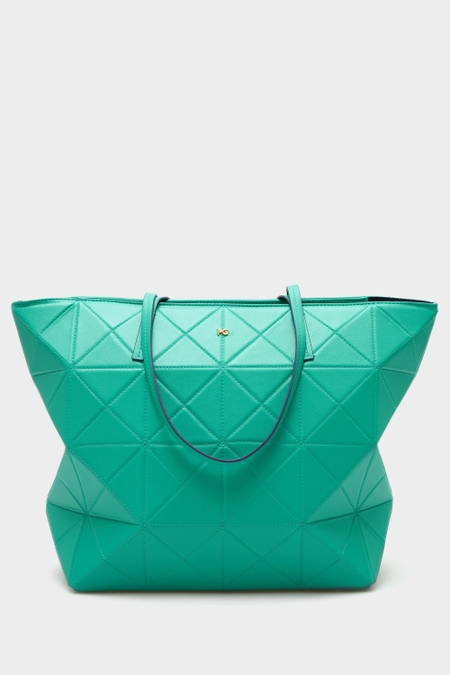 ORIGAMI ZIPPED SHOULDER BAG