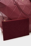 Origami zipped shoulder bag