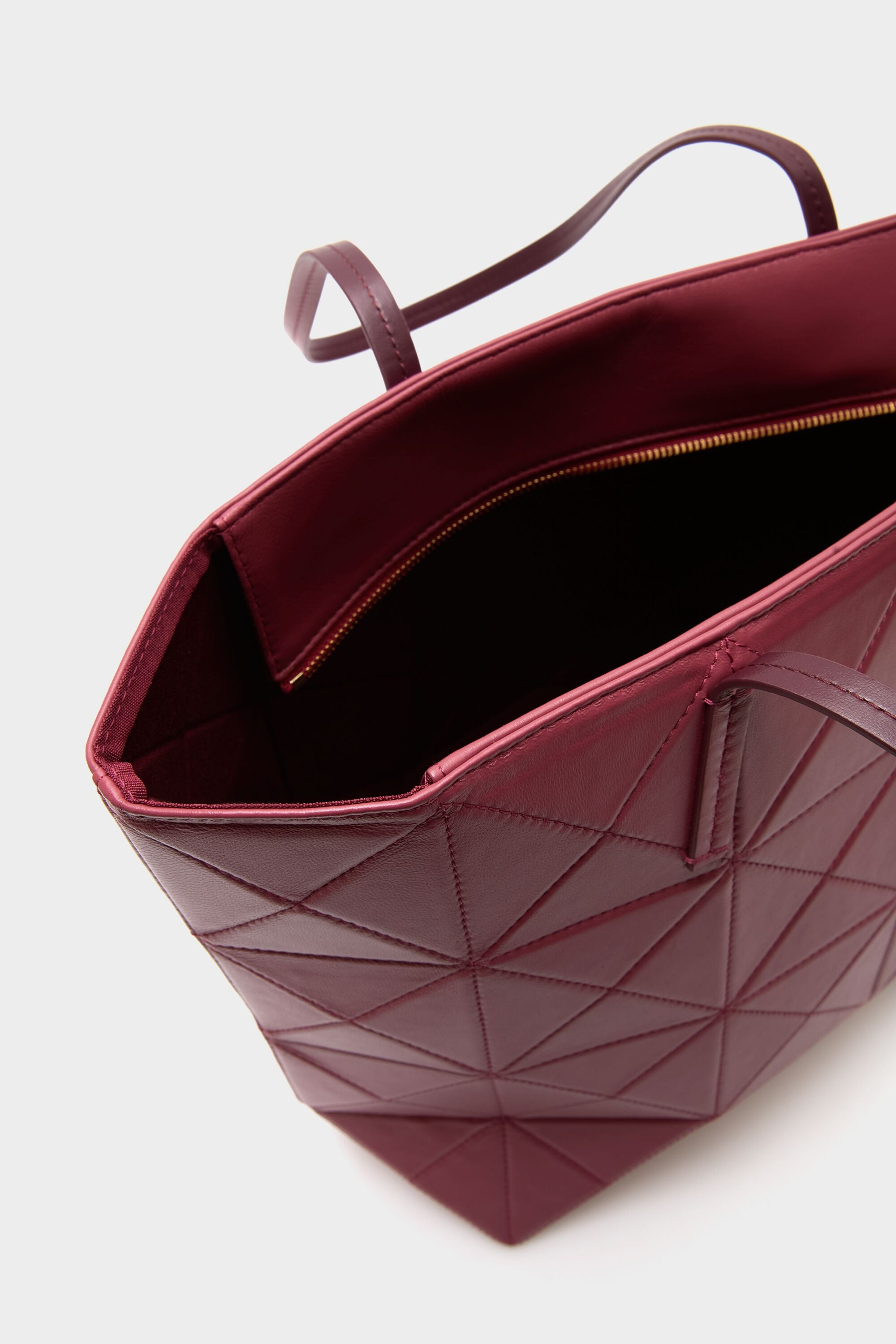 Purification Garcia ORIGAMI 本革トートバッグ　超美品 Origami Maxi shoulder bag black - Purificacion Garcia United States