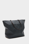 Origami zipped shoulder bag