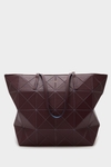 Origami zipped shoulder bag