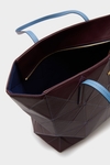 Origami zipped shoulder bag