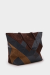 Origami zipped shoulder bag