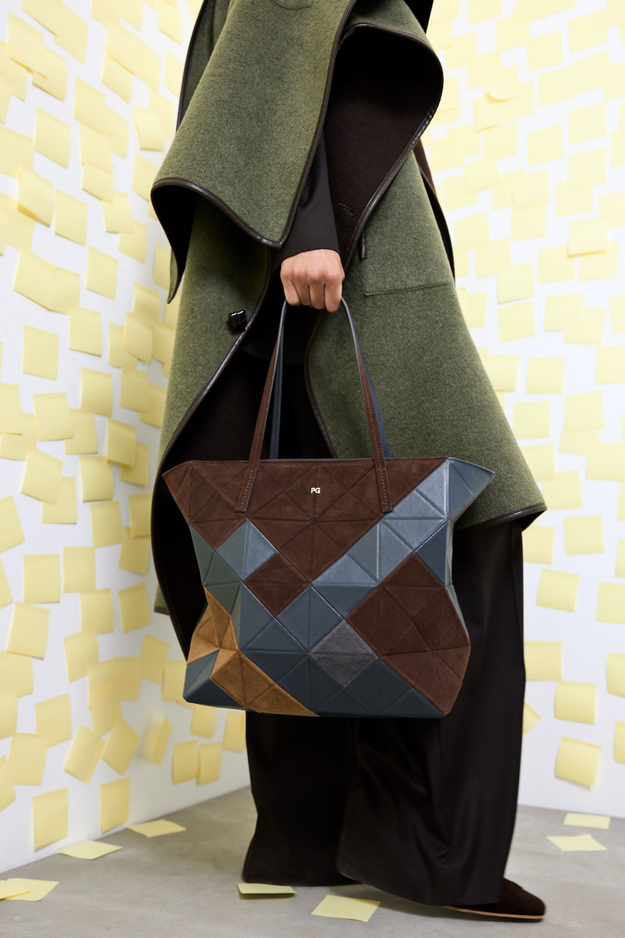 BOLSO DE HOMBRO ORIGAMI CREMALLERA