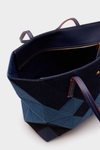 Origami zipped shoulder bag