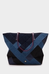 Origami zipped shoulder bag