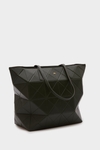 Origami zipped shoulder bag