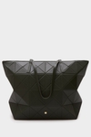 Origami zipped shoulder bag