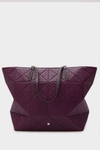 Origami zipped shoulder bag