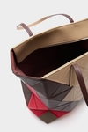 Origami zipped shoulder bag