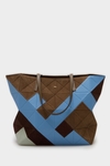 Origami zipped shoulder bag