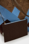 Origami zipped shoulder bag