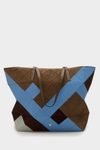 Origami zipped shoulder bag