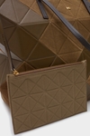 Origami zipped shoulder bag