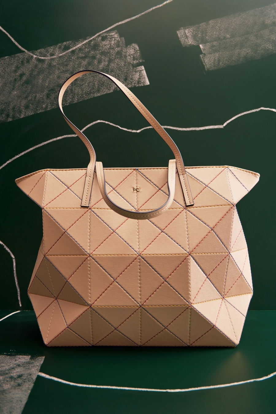 BOLSO DE HOMBRO ORIGAMI CREMALLERA