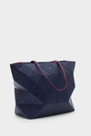 Origami zipped shoulder bag