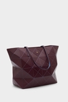 Origami zipped shoulder bag