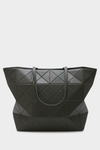 Origami zipped shoulder bag