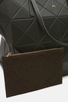 Origami zipped shoulder bag